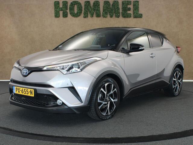 Toyota C-HR 1.8 Hybrid Bi-Tone - ORIGINEEL NEDERLANDSE AUTO - ACHTERUITRIJCAMERA - NAVIGATIESYSTEEM FULL MAP - CRUISE CONTROL ADAPTIEF - DODEHOEKDETECTIE - KEYLESS ENTRY - VOORSTOELEN VERWARMD - PARKEERSENSOREN VOOR EN ACHTER - PARKEER ASSISTENT - AUDIO INSTALLATIE P