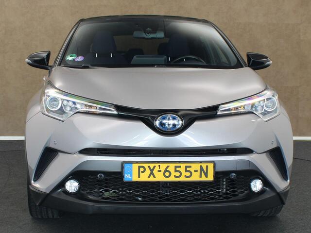 Toyota C-HR 1.8 Hybrid Bi-Tone - ORIGINEEL NEDERLANDSE AUTO - ACHTERUITRIJCAMERA - NAVIGATIESYSTEEM FULL MAP - CRUISE CONTROL ADAPTIEF - DODEHOEKDETECTIE - KEYLESS ENTRY - VOORSTOELEN VERWARMD - PARKEERSENSOREN VOOR EN ACHTER - PARKEER ASSISTENT - AUDIO INSTALLATIE P
