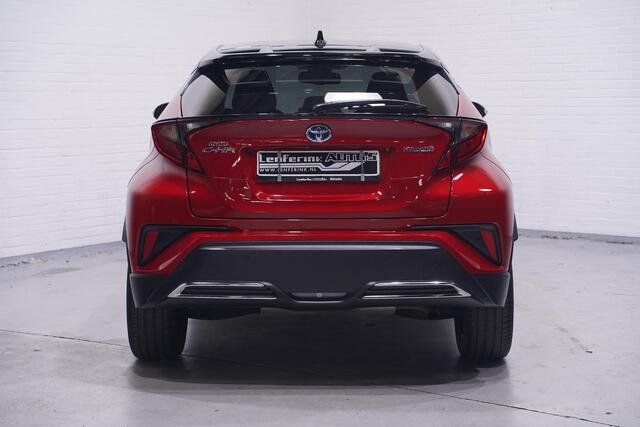 Toyota C-HR 2.0 Hybrid Dynamic Team Duitsland Apple-carplay 18"-lmv Led-verlichting Camera DAB-ontvangst stoel-verwarming lane-assist cruise-controle inparkeerhulp Climate-controle mistlampen voor PDC v+a private-glas
