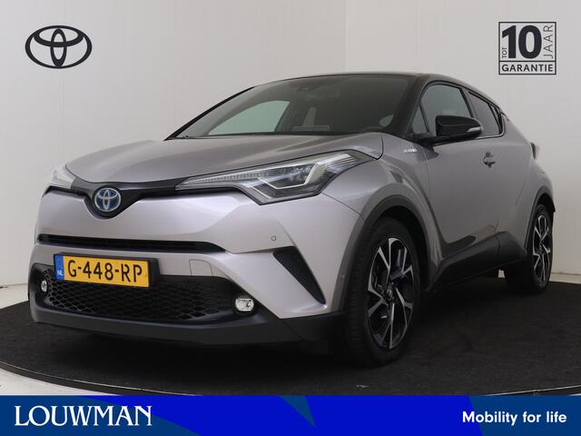 Toyota C-HR 1.8 Hybrid Style Ultimate | Dealer onderhouden | JBL | Dodehoek detectie | Parkeersensoren voor+achter Met assistent | Stoel+stuurverwarming | Navigatie | Cruise Control Adaptive | achteruitrijcamera |