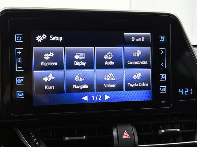 Toyota C-HR 1.8 Hybrid Style | Navigatie | Dodehoek detectie | Stoelverwarming | Climate Control | Parkeersensoren voor+achter met assistent | Cruise Control Adaptive | Achteruitrijcamera |