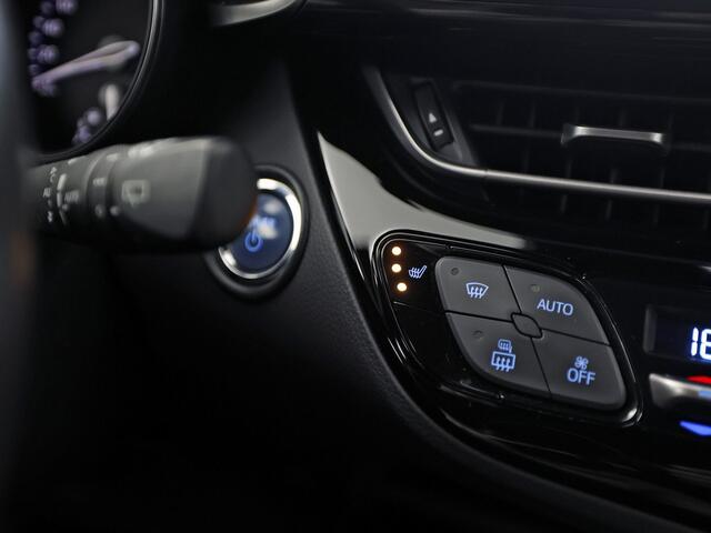 Toyota C-HR 1.8 Hybrid Sport Automaat (GROOT NAVI, CLIMATE, CAMERA, STOELVERWARMING, SPORTSTOELEN, ADAPTIVE CRUISE, GETINT GLAS, KEYLESS, NIEUWSTAAT)