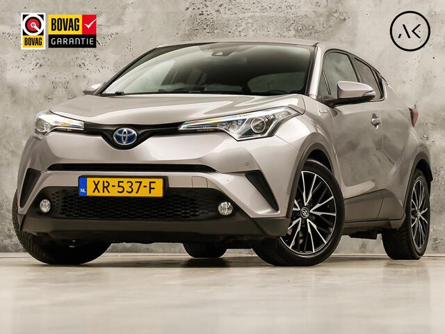 Toyota C-HR 1.8 Hybrid Sport Automaat (NAVIGATIE, CAMERA, STUUR/STOELVERWARMING, GETINT GLAS, SPORTSTOELEN, ADAPTIVE CRUISE, KEYLESS, NIEUWSTAAT)