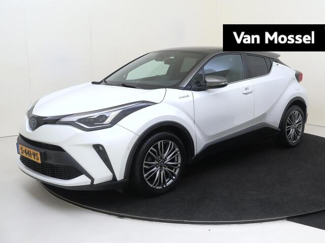 Toyota C-HR 2.0 Hybrid Executive AUTOMAAT | airco automatisch | Apple Carplay/Android | bots herkenning en activatie | cruise control adaptief | dodehoek detectie | full-LED koplampen | lederen bekleding | lichtmetalen velgen 18" | navigatiesysteem full map |