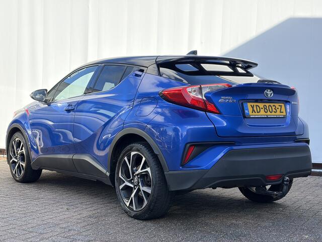 Toyota C-HR 1.8 Hybrid Bi-Tone Trekhaak Camera Nav/Cruise Stoelverw Voll.Onderhouden!