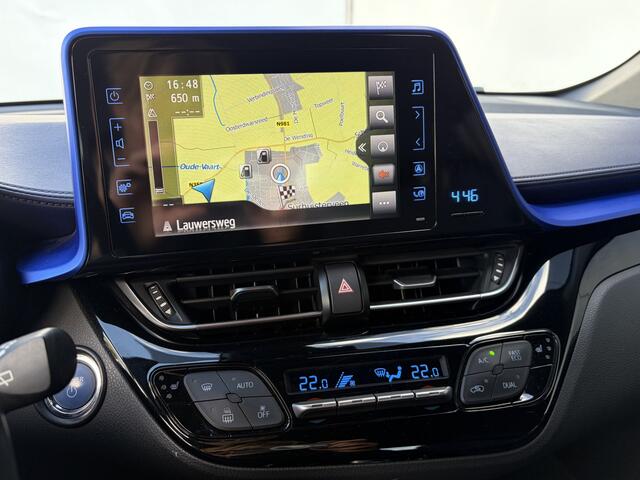 Toyota C-HR 1.8 Hybrid Bi-Tone Trekhaak Camera Nav/Cruise Stoelverw Voll.Onderhouden!