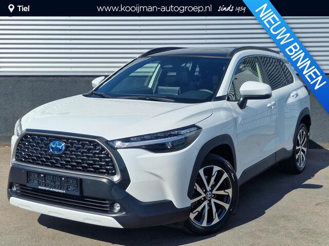 Toyota COROLLA Cross 2.0 High Power 197PK Hybrid Style Edition Incl: AppleCarplay/AndroidAuto, Panoramadak, Parelmoer Metallic wit, LM velgen, Adaptieve Cruise control, Climate control
