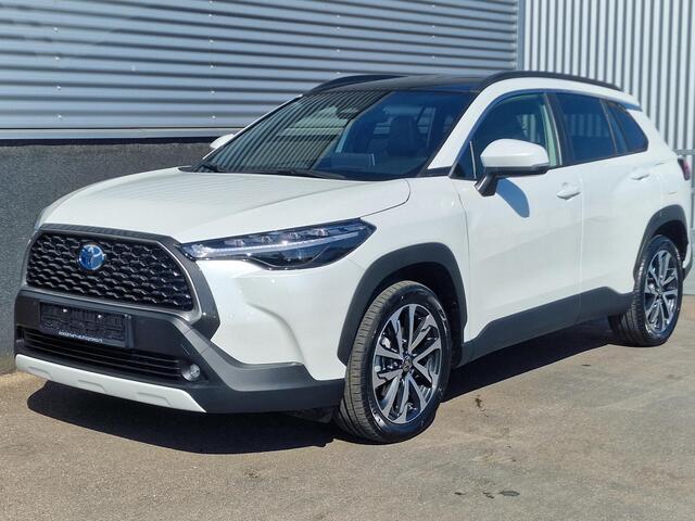 Toyota COROLLA Cross 2.0 High Power 197PK Hybrid Style Edition Incl: AppleCarplay/AndroidAuto, Panoramadak, Parelmoer Metallic wit, LM velgen, Adaptieve Cruise control, Climate control
