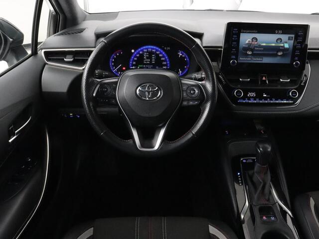 Toyota COROLLA 1.8 Hybrid GR-Sport | Trekhaak | Stoelverwarming | Carplay | Camera | Sportstoelen | Park Assist | Half leder | Adaptive cruise | Climate control | Full LED | Keyless