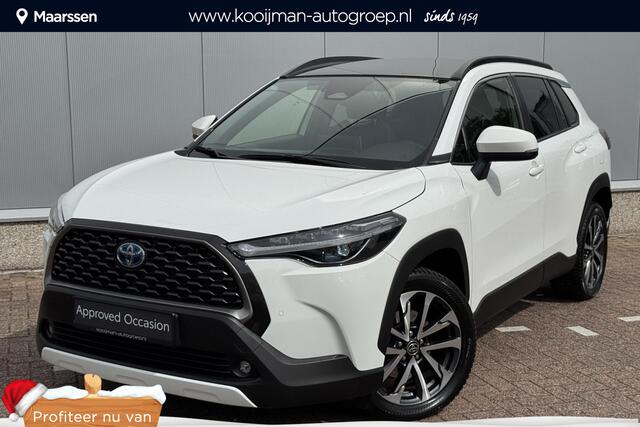 Toyota COROLLA Cross 1.8 Hybrid Executive Edition Panoramadak, Dodehoekdetectie, Parkeersensoren voor + achter, Elektrische achterklep, Led, Navi, Garantie t/m 2034!