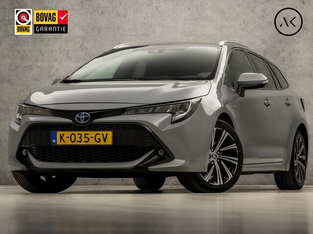 Toyota COROLLA Touring Sports 2.0 Hybrid Sport 180Pk Automaat (APPLE CARPLAY, NAVIGATIE, CAMERA, LEDER, STOELVERWARMING, SPORTSTOELEN, ADAPTIVE CRUISE, KEYLESS, GETINT GLAS, NIEUWE APK, NIEUWSTAAT)