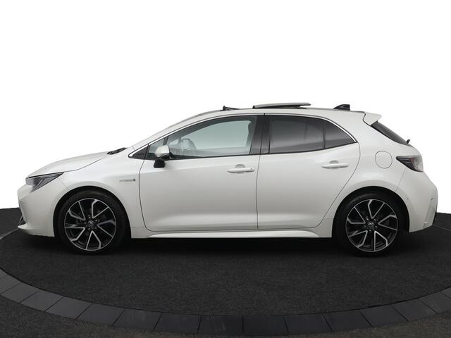 Toyota COROLLA 1.8 Hybrid Executive | Leder-stof bekleding | Schuifkanteldak | Trekhaak | Parkeersensoren |
