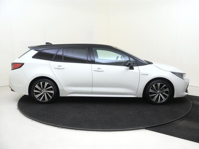 Toyota COROLLA Touring Sports 2.0 Hybrid Executive | achteropkomend verkeer waarschuwing | airco automatisch | Apple Carplay/Android Auto | Autonomous Emergency Braking | cruise control adaptief | full-LED koplampen | lederen/stof bekleding | lichtmetalen velgen 17" | n