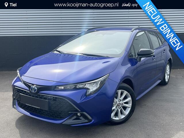 Toyota COROLLA Hybrid 140 Active automaat Voorraad voordeel 4.245,- Nieuw uit voorraad Leverbaar, incl AppleCarPlay/AndroidAuto, LM velgen, Parkeercamera, Climate control, Adaptieve Cruise control