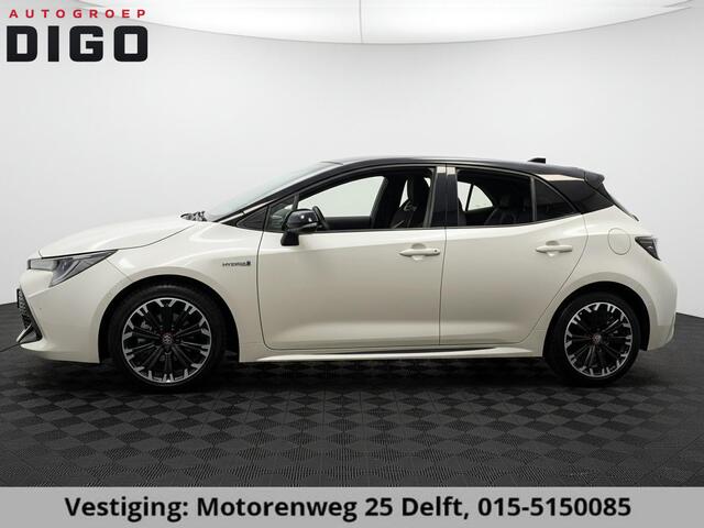 Toyota COROLLA 1.8 HYBRID GR-SPORT BI-TONE AUTOMAAT GARANTIE 2031 CARPLAY NAVI.BI-TONE .PDC V+A .CLIMA.ADAPTIVE CRUISE