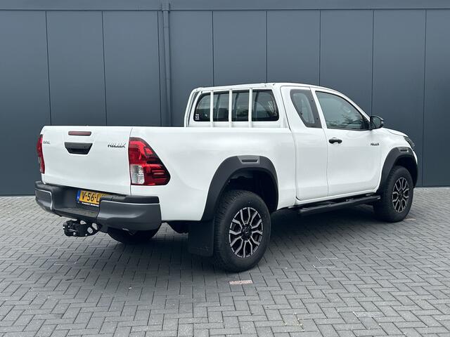 Toyota HI-LUX HiLux 2.4 D-4D XTRA CAB / 3.5 TONS TREKHAAK / !! NIEUW !! BPM VRIJ / TREPLANKEN // 4x4 / AIRCO / CRUISE / 3.500 KG TREKGEWICHT