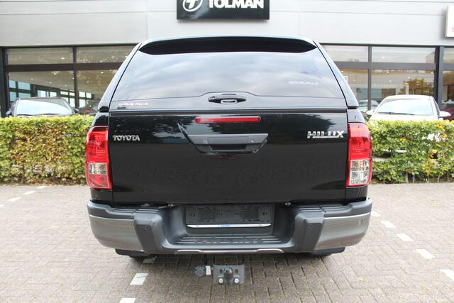 Toyota HI-LUX HiLux 2.4 D-4D Double Cab Executive VAN Automaat | Rijklaar | Hardtop | Stoelverwarming | Trekhaak | Navi | Bluetooth | Leder |