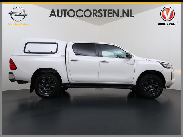Toyota HI-LUX HiLux 2.4 D-4D 4WD AUT-6 Double Cab Professional Lier Canopy Hardtop (Huif) Trekhaak Navi* via Apple Carplay Android Auto Ecc Camera Adap.Cruise Control Lane Assist Inbouw Kasten Bluetooth AWD EURO6 400Nm *3.500kg Trekvermogen* 1e Eigenaar Dealeronderhoud