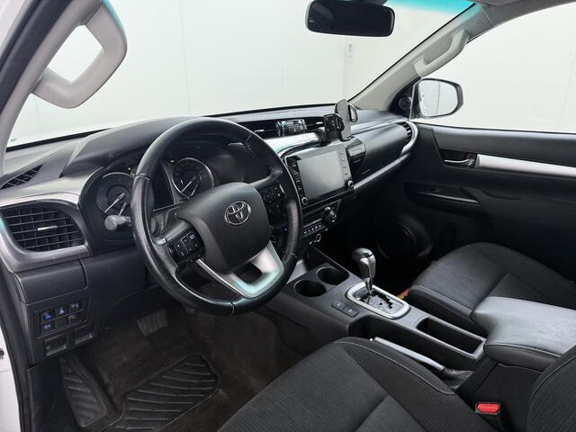 Toyota HI-LUX HiLux 2.4 D-4D 4WD Automaat Double Cab Prof. Lier Canopy Hardtop (Huif) Trekhaak Navi* via Apple Carplay Android Auto Ecc Camera Adap.Cruise Control Lane Assist Inbouw Kasten Bluetooth AWD EURO 6 400Nm 3.500kg Trekvermogen 1e Eigenaar Dealeronderhouden Or