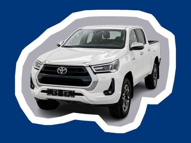 Toyota HI-LUX HiLux 2.8 D-4D Double Cab Professional 204pk Led Navigatie Camera 4x4 Stoelverwarming Lane assist