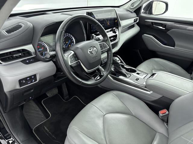Toyota HIGHLANDER 2.5 AWD Hybrid Premium 7 Persoons | Stuur-/stoelverwarming | Glazen Panoramadak | JBL-Audio |