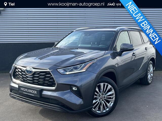 Toyota HIGHLANDER AWD 2.5 Hybrid Executive 7 persoons Trekhaak - trekgewicht 2.000kg geremd, AppleCarplay/AndroidAuto, BlindSpot, Parkeerhulp camera incl parkeersensoren, BTW-auto