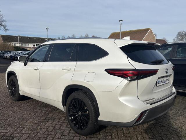 Toyota HIGHLANDER 2.5 AWD Hybrid Premium | 7p | Panoramadak | 360 graden camera | Platinum Pearl White | Adaptieve cruisecontrol | JBL audio | Head up Display | Stoelverwarming | Achterbank verwarmd | SCI