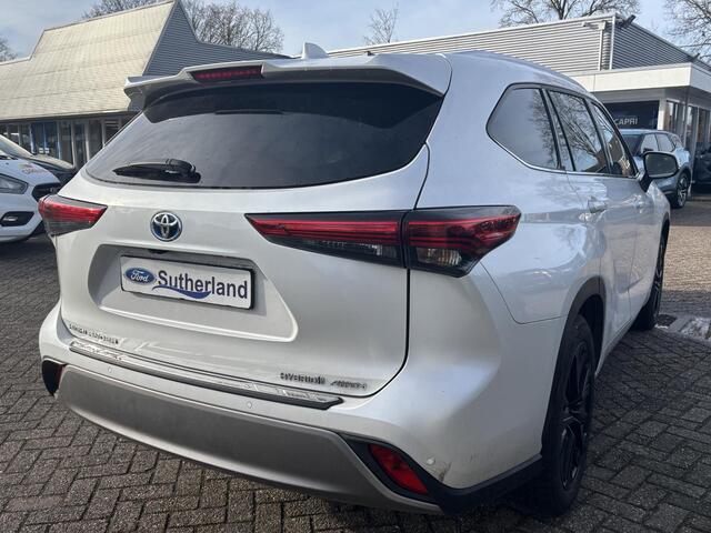 Toyota HIGHLANDER 2.5 AWD Hybrid Premium | 7p | Panoramadak | 360 graden camera | Platinum Pearl White | Adaptieve cruisecontrol | JBL audio | Head up Display | Stoelverwarming | Achterbank verwarmd | SCI