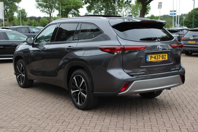 Toyota HIGHLANDER 2.5 AWD Hybrid Premium / Trekhaak / Panoramadak / 360Camera / Head-up / Leder / Keyless / 20'' / Navigatie / Stoelventilatie+Verwarming / Stuurverwarming / Dodehoek / DAB / ACC