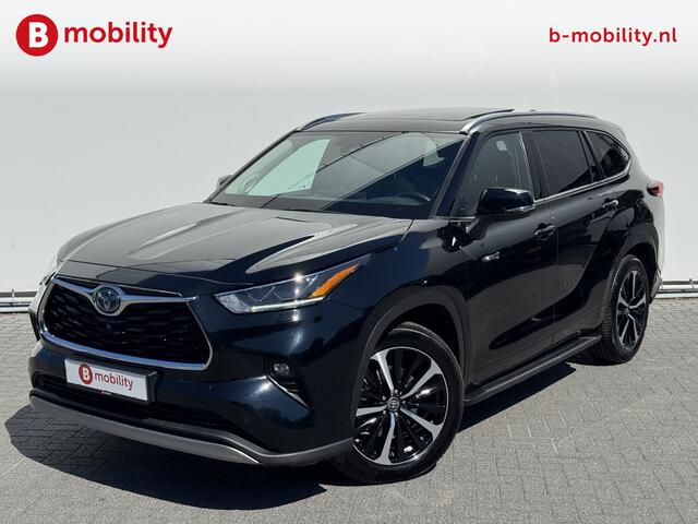 Toyota HIGHLANDER 2.5 AWD Hybrid Premium First Edition 7p. Trekhaak 2.000KG | Panorama dak | Head-Up Display | Treeplanken | Adaptive Cruise Control | Voor/achter Stoelverwarming | 360 Camera