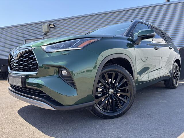 Toyota HIGHLANDER 2.5 AWD Hybrid Premium Meest luxe uitvoering! Panoramadak, trekhaak, stoelventilatie, achterbank verwarmd, 360° camera en méér!