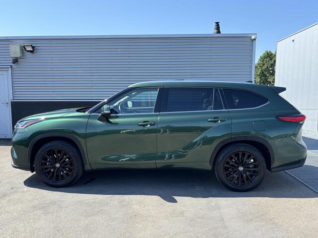 Toyota HIGHLANDER 2.5 AWD Hybrid Premium Meest luxe uitvoering! Panoramadak, trekhaak, stoelventilatie, achterbank verwarmd, 360° camera en méér!