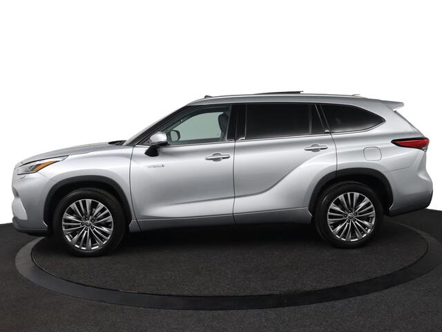 Toyota HIGHLANDER 2.5 AWD Hybrid Premium | Apple Carplay/Android Auto | Stoelverwarming/Koeling | 360Camera | Elektrische Voorstoelen | Panoramadak |