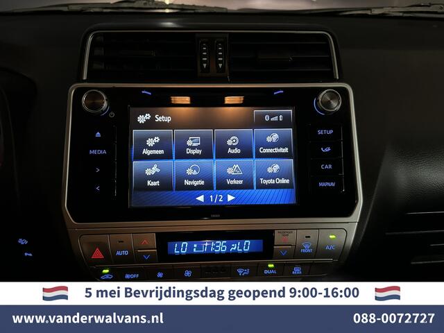 Toyota LAND CRUISER 2.8 D-4D-F 177pk Automaat 3000kg Trekhaak Euro6 Airco | Camera | Navigatie | LM velgen Cruisecontrol, Parkeersensoren, Stoelverwarming, Verwarmde voorruit
