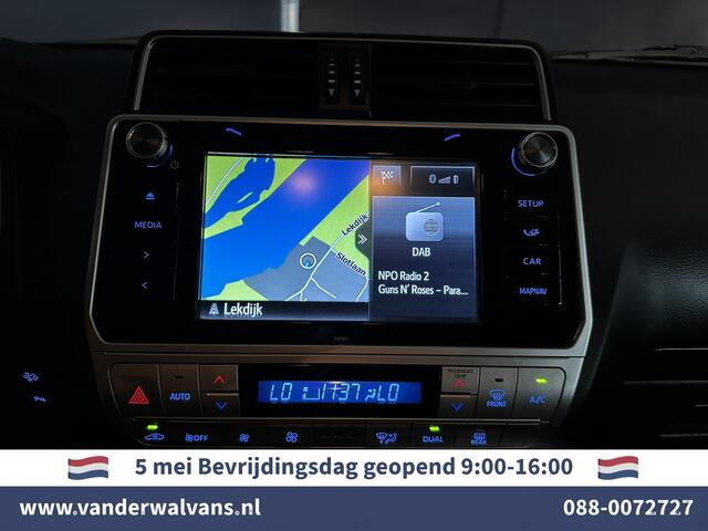 Toyota LAND CRUISER 2.8 D-4D-F 177pk Automaat 3000kg Trekhaak Euro6 Airco | Camera | Navigatie | LM velgen Cruisecontrol, Parkeersensoren, Stoelverwarming, Verwarmde voorruit