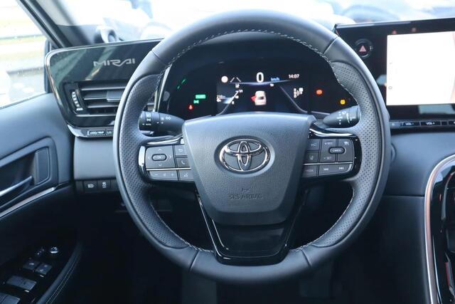 Toyota Mirai Dynamic *NEW CAR 12KM!!* ** Hydrogen Car ** Keyless JBL-Audio Stoelverwarming Apple/Anroid Clima Camera AD-Cruise Regensensor