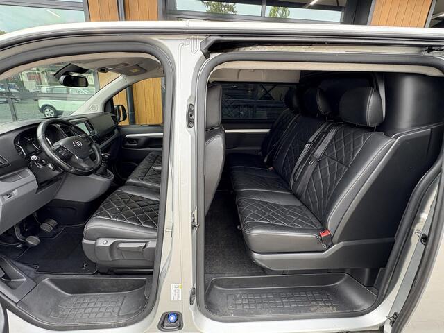 Toyota PROACE Worker 2.0 Dub.Cab. 2x Schuifdeur, Leer, Navi, Camera. Garantie