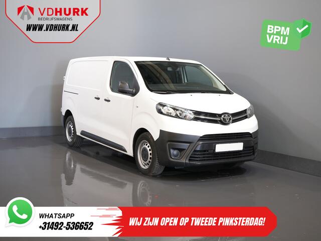 Toyota PROACE Worker 2.0 D-4D 125 pk Aut. L2 BPM VRIJ NL Auto/ 2x Schuifdeur/ Carplay/ Navi/ Camera/ Cruise/ Trekhaak