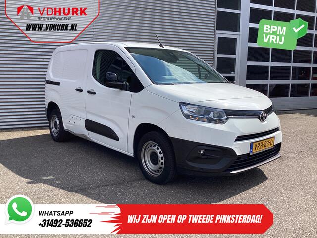 Toyota PROACE CITY 1.5 100 pk EXPORT ONLY Carplay/ Navi/ PDC/ Cruise/ Airco