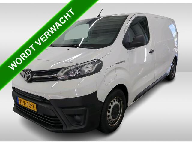 Toyota PROACE Electric Worker L2 Extra Range 75 kWh +/- 330KM / 3Pers./ Navigatie / Airco / Pdc+Camera / Mooie Bedrijfswagen inrichting /
