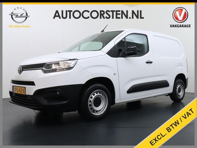 Toyota PROACE CITY D102pk D-4D Navi Apple/Android ECC Pdc Bluetooth CruiseControl Elek.Ramen Airco SchuifdeurRechts Usb Mistlampen Regensensor Aut.Verlichting Elek.inkl.spiegels Live 1500kg trekvermogen Orig.NLs auto EURO6