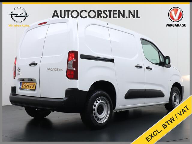 Toyota PROACE CITY D102pk D-4D Navi Apple/Android ECC Pdc Bluetooth CruiseControl Elek.Ramen Airco SchuifdeurRechts Usb Mistlampen Regensensor Aut.Verlichting Elek.inkl.spiegels Live 1500kg trekvermogen Orig.NLs auto EURO6