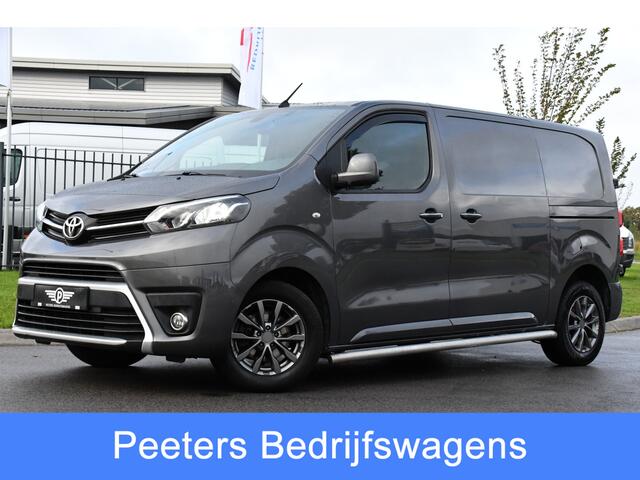 Toyota PROACE Worker 2.0 D-4D Professional Full Options, Camera, Cruise, 2 x Schuifdeur, Clima, Keyless, Multimedia, Trekhaak, Sensoren, 150pk, Uniek!