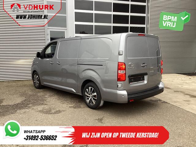 Toyota PROACE Electric Worker 75 kWh 330km WLTP L3 Snellader/ Xenon/ 2x Schuifdeur/ Head-Up/ Standkachel/ Stoelverw./ Carplay/ Climate/ Camera/ LMV