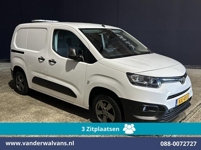 Toyota PROACE CITY 1.5 D-4D 102pk L1H1 Euro6 Airco | 3-Zits | Navigatie | Apple Carplay | LM velgen | Cruisecontrol Trekhaak, Parkeersensoren, Android Auto, Bijrijdersbank