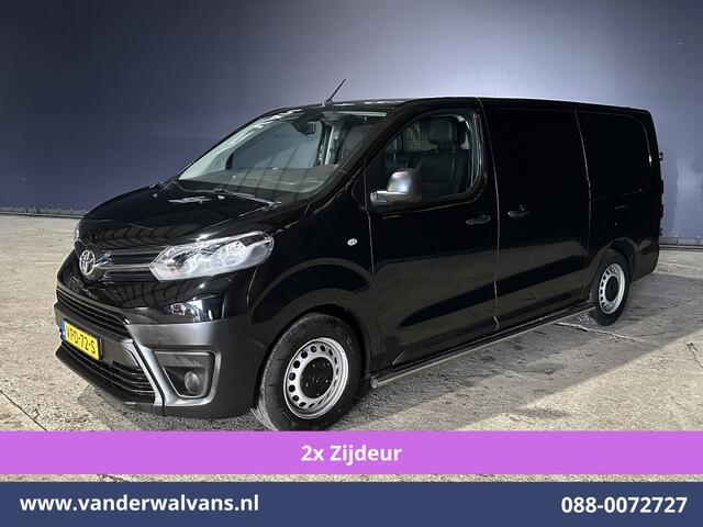 Toyota PROACE Worker 2.0 D-4D 145pk L3H1 Inrichting Euro6 Airco | 2x zijdeur | Apple Carplay | Cruisecontrol | Sidebars Android Auto, Parkeersensoren, Bijrijdersbank