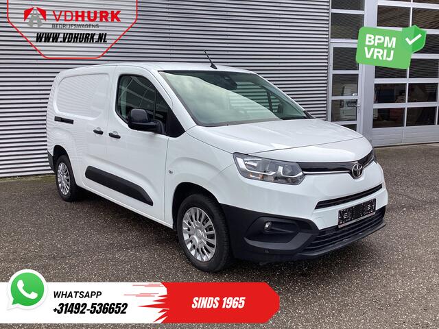 Toyota PROACE CITY 1.5 130 pk Aut. L2 2x Schuifdeur/ 3 Pers./ Carplay/ Standkachel/ Airco/ Camera/ Cruise/ PDC