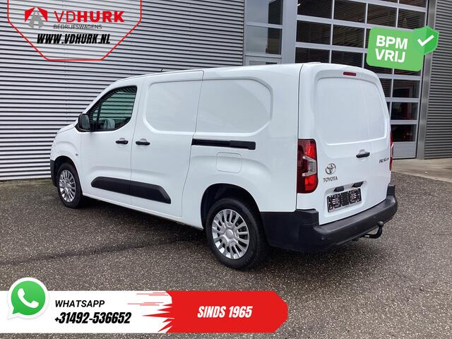 Toyota PROACE CITY 1.5 130 pk Aut. L2 2x Schuifdeur/ 3 Pers./ Carplay/ Standkachel/ Airco/ Camera/ Cruise/ PDC