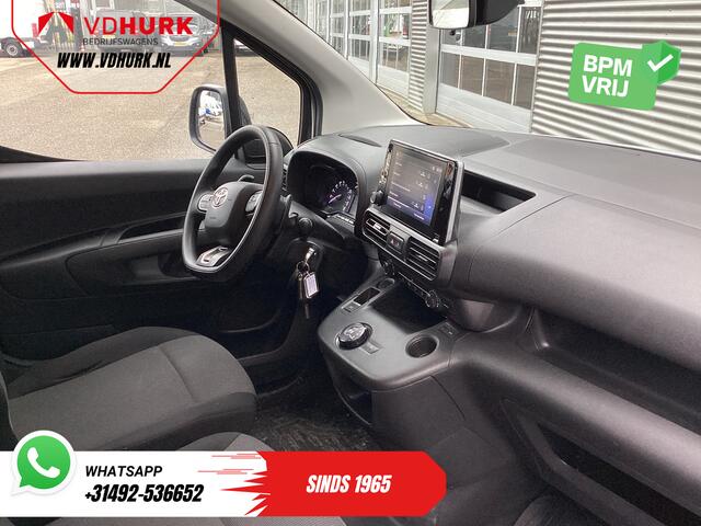 Toyota PROACE CITY 1.5 130 pk Aut. L2 2x Schuifdeur/ 3 Pers./ Carplay/ Standkachel/ Airco/ Camera/ Cruise/ PDC