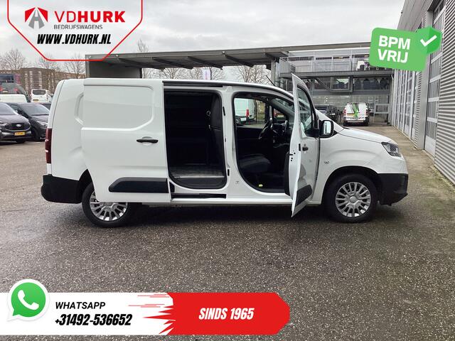 Toyota PROACE CITY 1.5 130 pk Aut. L2 2x Schuifdeur/ 3 Pers./ Carplay/ Standkachel/ Airco/ Camera/ Cruise/ PDC